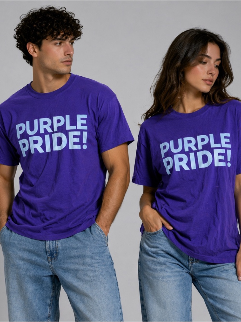Northwestern University Adult T-Shirt One Color Wildcats Purple Sz M